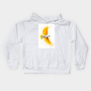 Singing Summer Bird Kids Hoodie